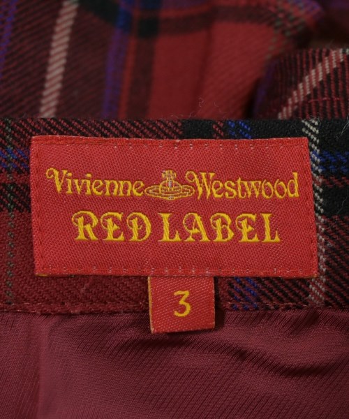 Vivienne Westwood RED LABEL（ヴィヴィアンウエストウッドレッドレーベル）ミニスカート 赤 サイズ:3(L位) レディース/2200641663079