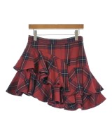 Vivienne Westwood RED LABEL（ヴィヴィアンウエストウッドレッドレーベル）ミニスカート 赤 サイズ:3(L位) レディース/2200641663079