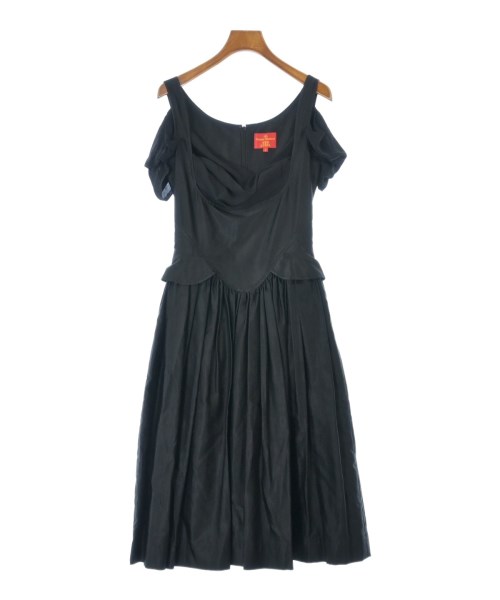 Vivienne Westwood RED LABEL(ヴィヴィアンウエストウッドレッドレーベル)ワンピース 黒 サイズ:2(M位)/2200649972104