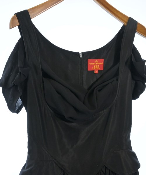 Vivienne Westwood RED LABEL（ヴィヴィアンウエストウッドレッドレーベル）ワンピース 黒 サイズ:2(M位) レディース/2200649972104