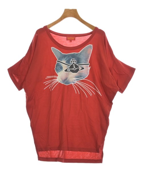 Vivienne Westwood RED LABEL(ヴィヴィアンウエストウッドレッドレーベル)Tシャツ・カットソー 赤 サイズ:2(M位)/2200649972203