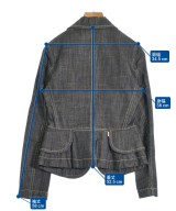 Vivienne Westwood RED LABEL（ヴィヴィアンウエストウッドレッドレーベル）ジャケット 黒 サイズ:2(M位) レディース/2200650744011