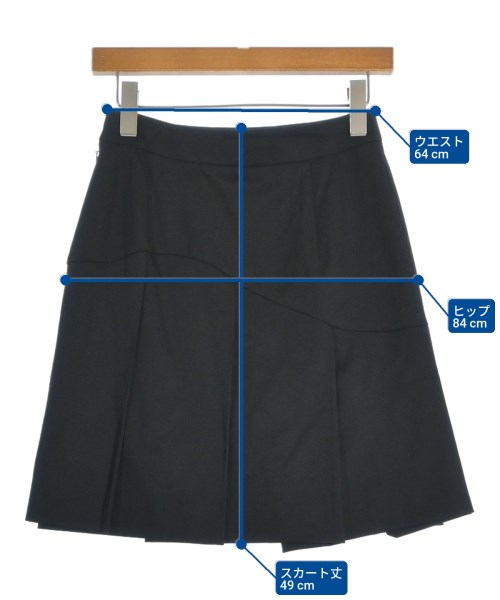 Vivienne Westwood RED LABEL（ヴィヴィアンウエストウッドレッドレーベル）ミニスカート 黒 サイズ:1(S位) レディース/2200650744028