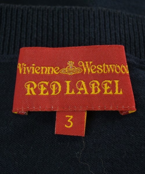 Vivienne Westwood RED LABEL（ヴィヴィアンウエストウッドレッドレーベル）カーディガン 紺 サイズ:3(L位) レディース/2200653162065