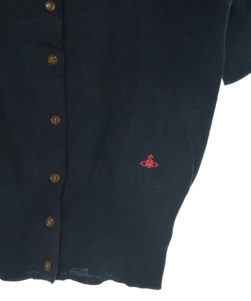 Vivienne Westwood RED LABEL（ヴィヴィアンウエストウッドレッドレーベル）カーディガン 紺 サイズ:3(L位) レディース/2200653162065