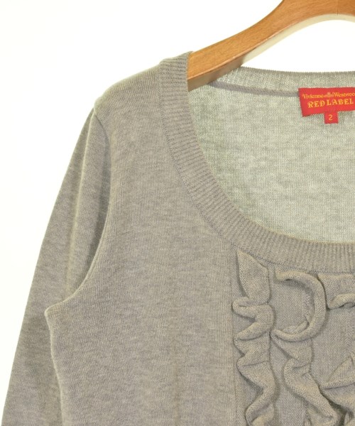 Vivienne Westwood RED LABEL（ヴィヴィアンウエストウッドレッドレーベル）ニット・セーター グレー サイズ:2(M位) レディース/2200702511035