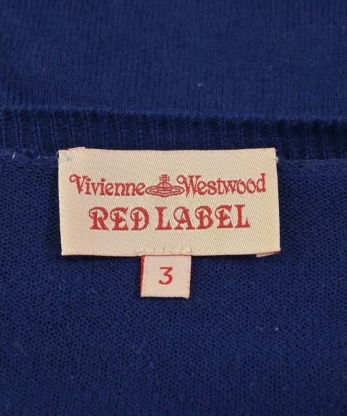 Vivienne Westwood RED LABEL（ヴィヴィアンウエストウッドレッドレーベル）カーディガン 青 サイズ:3(L位) レディース/2200702511042