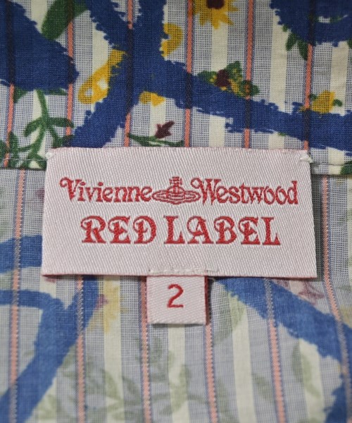 Vivienne Westwood RED LABEL（ヴィヴィアンウエストウッドレッドレーベル）ワンピース 青 サイズ:2(M位) レディース/2200702511073