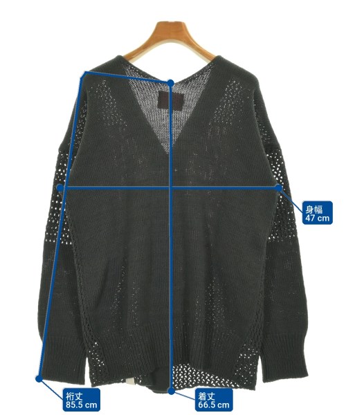 Vivienne Westwood RED LABEL（ヴィヴィアンウエストウッドレッドレーベル）カーディガン 紺 サイズ:00(XS位) レディース/2200702685040