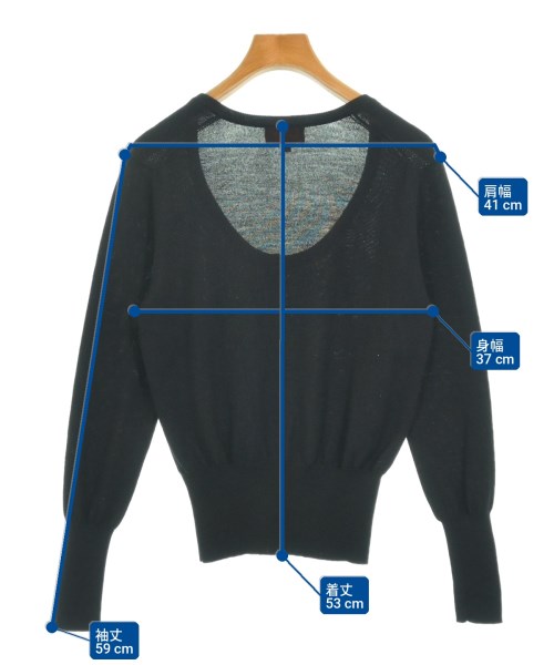 Vivienne Westwood RED LABEL（ヴィヴィアンウエストウッドレッドレーベル）カーディガン 黒 サイズ:2(M位) レディース/2200703510112