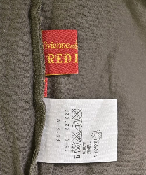 Vivienne Westwood RED LABEL（ヴィヴィアンウエストウッドレッドレーベル）Tシャツ・カットソー カーキ サイズ:2(M位) レディース/2200701311308