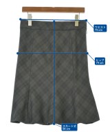 Vivienne Westwood RED LABEL（ヴィヴィアンウエストウッドレッドレーベル）ひざ丈スカート グレー サイズ:3(L位) レディース/2200706702019