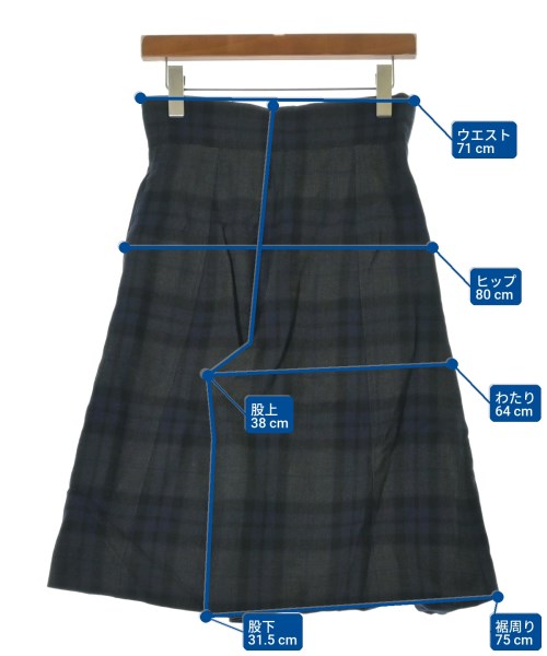 Vivienne Westwood RED LABEL（ヴィヴィアンウエストウッドレッドレーベル）ショートパンツ 青 サイズ:2(M位) レディース/2200706702033