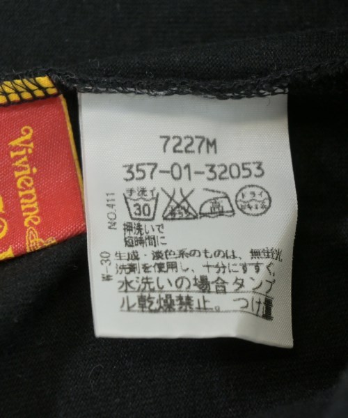 Vivienne Westwood RED LABEL（ヴィヴィアンウエストウッドレッドレーベル）Tシャツ・カットソー 黒 サイズ:3(L位) レディース/2200706702095