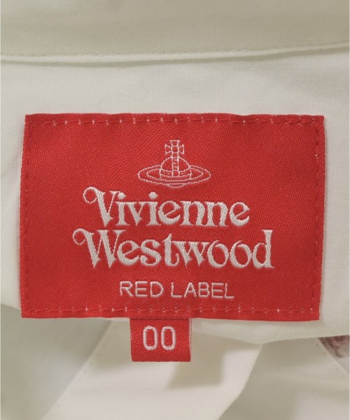 Vivienne Westwood RED LABEL（ヴィヴィアンウエストウッドレッドレーベル）カジュアルシャツ 白 サイズ:0(XXS位) レディース/2200706440164