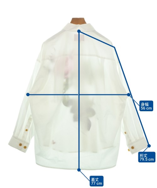 Vivienne Westwood RED LABEL（ヴィヴィアンウエストウッドレッドレーベル）カジュアルシャツ 白 サイズ:0(XXS位) レディース/2200706440164