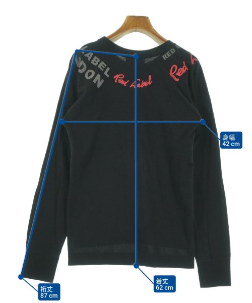 Vivienne Westwood RED LABEL（ヴィヴィアンウエストウッドレッドレーベル）Tシャツ・カットソー 黒 サイズ:1(S位) レディース/2200653614250