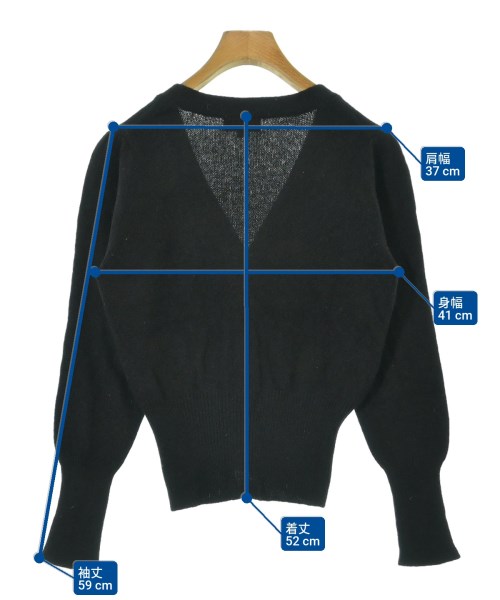 Vivienne Westwood RED LABEL（ヴィヴィアンウエストウッドレッドレーベル）カーディガン 黒 サイズ:2(M位) レディース/2200662464068