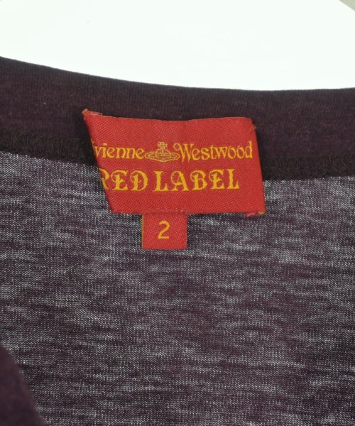 Vivienne Westwood RED LABEL（ヴィヴィアンウエストウッドレッドレーベル）Tシャツ・カットソー 紫 サイズ:2(M位) レディース/2200662464105