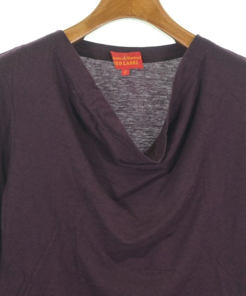 Vivienne Westwood RED LABEL（ヴィヴィアンウエストウッドレッドレーベル）Tシャツ・カットソー 紫 サイズ:2(M位) レディース/2200662464105