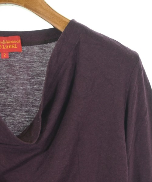 Vivienne Westwood RED LABEL（ヴィヴィアンウエストウッドレッドレーベル）Tシャツ・カットソー 紫 サイズ:2(M位) レディース/2200662464105