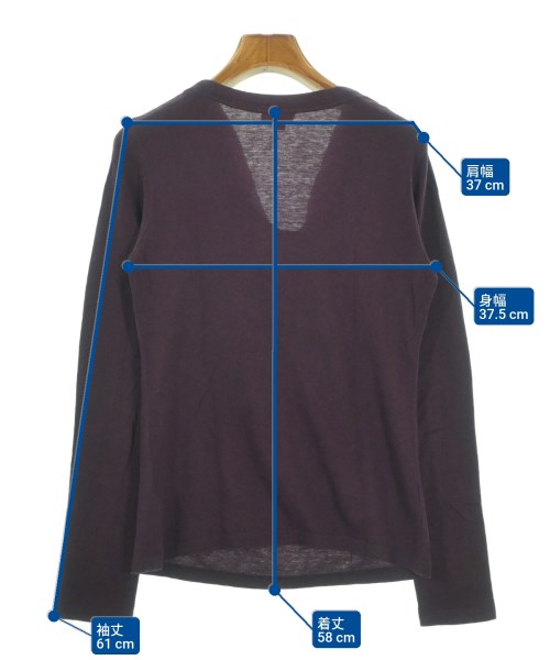 Vivienne Westwood RED LABEL（ヴィヴィアンウエストウッドレッドレーベル）Tシャツ・カットソー 紫 サイズ:2(M位) レディース/2200662464105