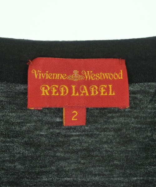 Vivienne Westwood RED LABEL（ヴィヴィアンウエストウッドレッドレーベル）Tシャツ・カットソー 黒 サイズ:2(M位) レディース/2200662464112