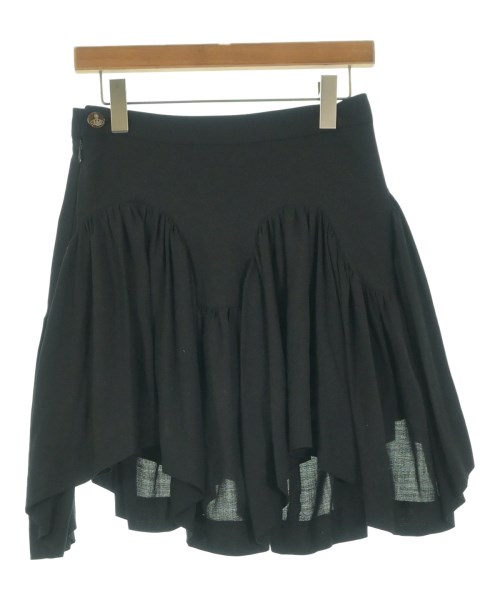 Vivienne Westwood RED LABEL(ヴィヴィアンウエストウッドレッドレーベル)ひざ丈スカート 黒 サイズ:2(M位)/2200662464143