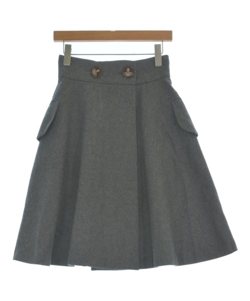 Vivienne Westwood RED LABEL(ヴィヴィアンウエストウッドレッドレーベル)ロング・マキシ丈スカート グレー サイズ:2(M位)/2200663444014
