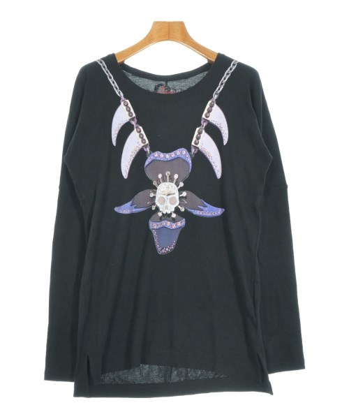 Vivienne Westwood RED LABEL(ヴィヴィアンウエストウッドレッドレーベル)Tシャツ・カットソー 黒 サイズ:3(L位)/2200663464081
