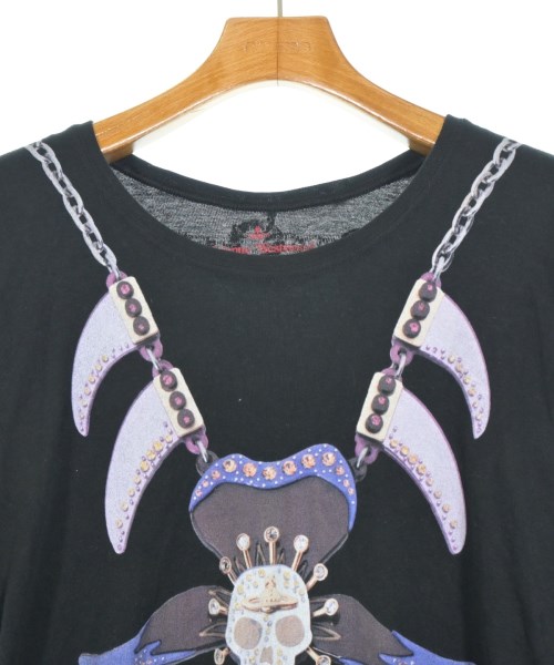 Vivienne Westwood RED LABEL（ヴィヴィアンウエストウッドレッドレーベル）Tシャツ・カットソー 黒 サイズ:3(L位) レディース/2200663464081