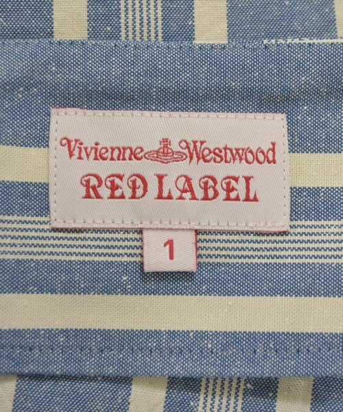 Vivienne Westwood RED LABEL（ヴィヴィアンウエストウッドレッドレーベル）ひざ丈スカート 青 サイズ:1(S位) レディース/2200665437021