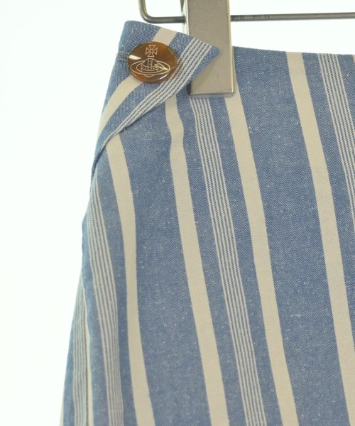 Vivienne Westwood RED LABEL（ヴィヴィアンウエストウッドレッドレーベル）ひざ丈スカート 青 サイズ:1(S位) レディース/2200665437021