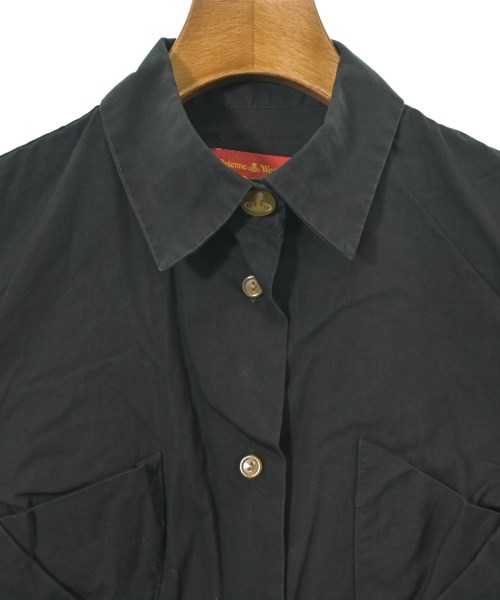 Vivienne Westwood RED LABEL（ヴィヴィアンウエストウッドレッドレーベル）カジュアルシャツ 黒 サイズ:-(M位) レディース/2200663397037