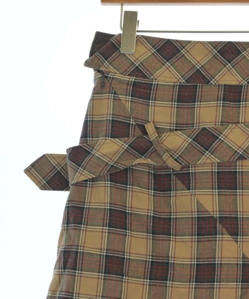 Vivienne Westwood RED LABEL（ヴィヴィアンウエストウッドレッドレーベル）ミニスカート 茶 サイズ:2(M位) レディース/2200663674053