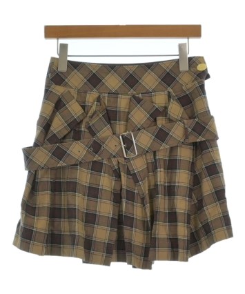 VivienneWestwood REDLABEL プリーツスカートブラウンM ヴィヴィアンウエストウッド レッドレーベルVivienne Westwood Red