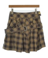 Vivienne Westwood RED LABEL（ヴィヴィアンウエストウッドレッドレーベル）ミニスカート 茶 サイズ:2(M位) レディース/2200663674053