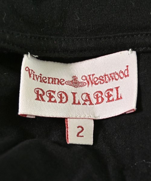 Vivienne Westwood RED LABEL（ヴィヴィアンウエストウッドレッドレーベル）Tシャツ・カットソー 黒 サイズ:2(M位) レディース/2200667939042