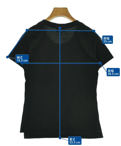 Vivienne Westwood RED LABEL（ヴィヴィアンウエストウッドレッドレーベル）Tシャツ・カットソー 黒 サイズ:2(M位) レディース/2200667939042