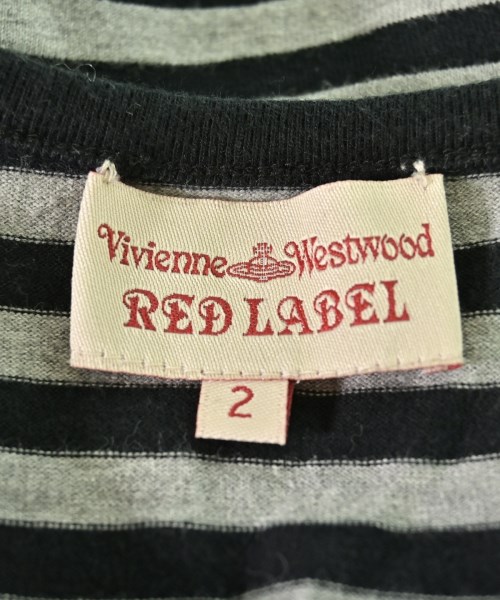 Vivienne Westwood RED LABEL（ヴィヴィアンウエストウッドレッドレーベル）Tシャツ・カットソー グレー サイズ:2(M位) レディース/2200667939097