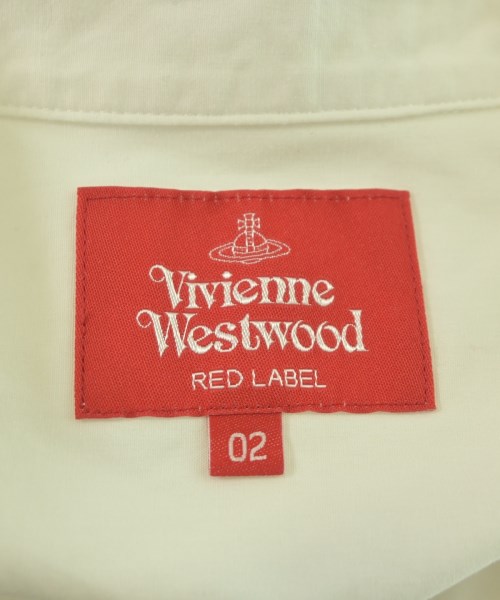 Vivienne Westwood RED LABEL（ヴィヴィアンウエストウッドレッドレーベル）カジュアルシャツ 白 サイズ:M レディース/2200668198073