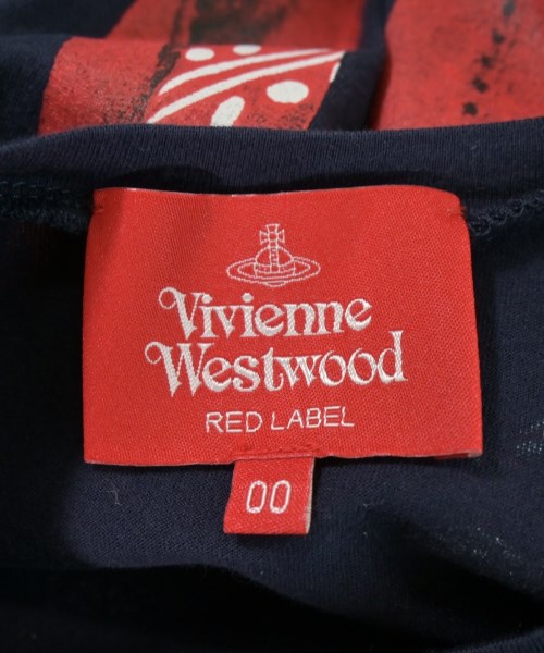 Vivienne Westwood RED LABEL（ヴィヴィアンウエストウッドレッドレーベル）Tシャツ・カットソー 紺 サイズ:00(XXS位) レディース/2200729570145