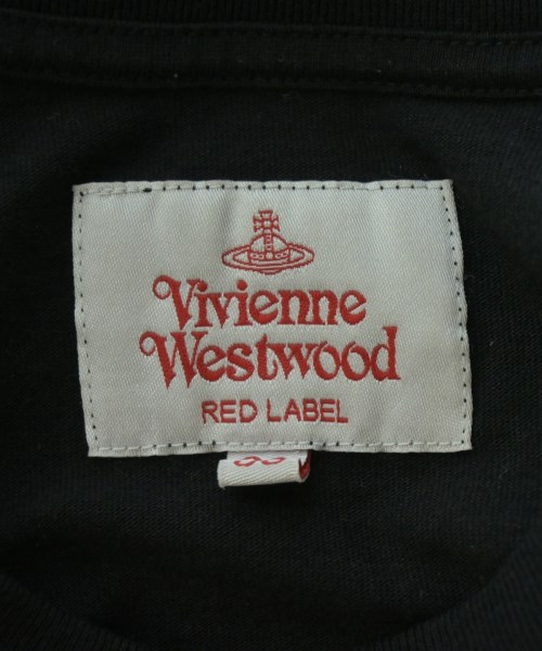 Vivienne Westwood RED LABEL（ヴィヴィアンウエストウッドレッドレーベル）Tシャツ・カットソー 黒 サイズ:38(S位) レディース/2200728211049