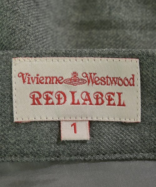 Vivienne Westwood RED LABEL（ヴィヴィアンウエストウッドレッドレーベル）ひざ丈スカート グレー サイズ:1(S位) レディース/2200730559078