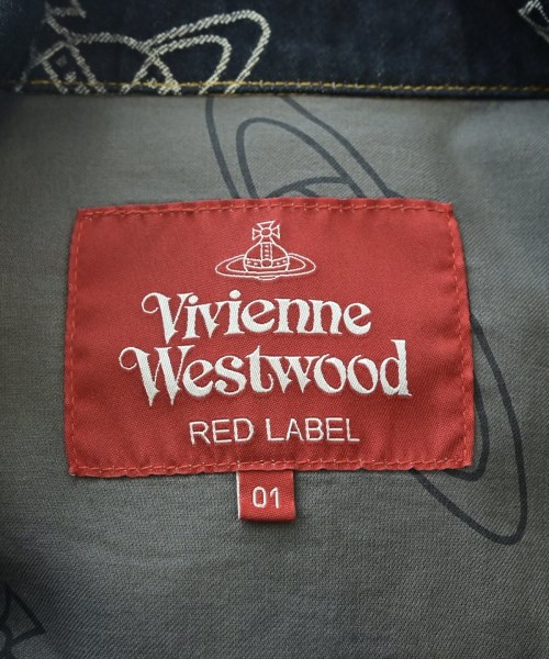 Vivienne Westwood RED LABEL（ヴィヴィアンウエストウッドレッドレーベル）デニムジャケット 紺 サイズ:01(S位) レディース/2200732671020
