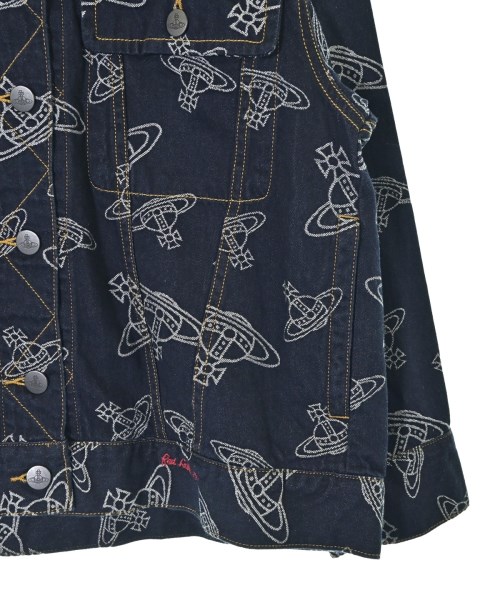 Vivienne Westwood RED LABEL（ヴィヴィアンウエストウッドレッドレーベル）デニムジャケット 紺 サイズ:01(S位) レディース/2200732671020