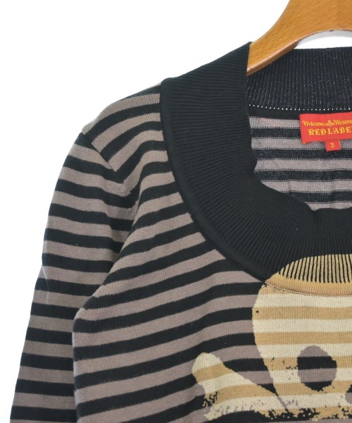 Vivienne Westwood RED LABEL（ヴィヴィアンウエストウッドレッドレーベル）ニット・セーター 黒 サイズ:3(L位) レディース/2200732671051