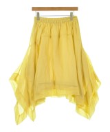 Vivienne Westwood RED LABEL（ヴィヴィアンウエストウッドレッドレーベル）ひざ丈スカート 黄 サイズ:M レディース/2200733719158