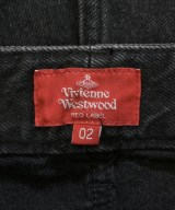 Vivienne Westwood RED LABEL（ヴィヴィアンウエストウッドレッドレーベル）デニムパンツ 黒 サイズ:2(M位) レディース/2200734737038