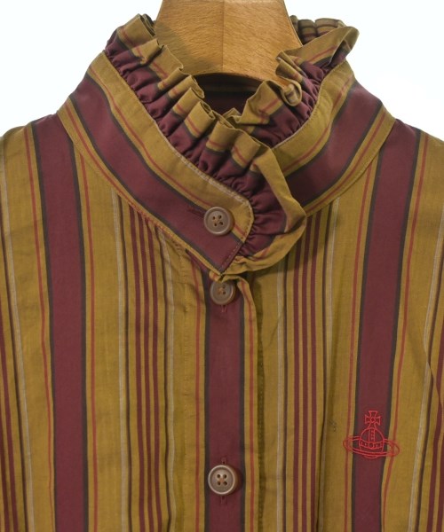 Vivienne Westwood RED LABEL（ヴィヴィアンウエストウッドレッドレーベル）カジュアルシャツ 紺 サイズ:M レディース/2200720526080